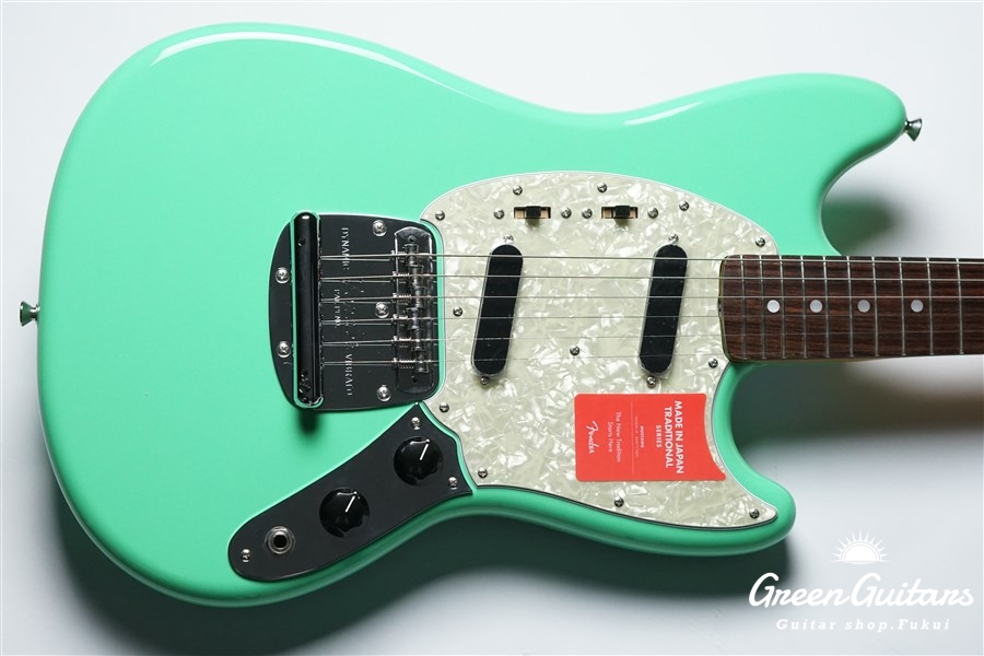 Fender Made in Japan Traditional '60s Mustang - Surf Green | Green 